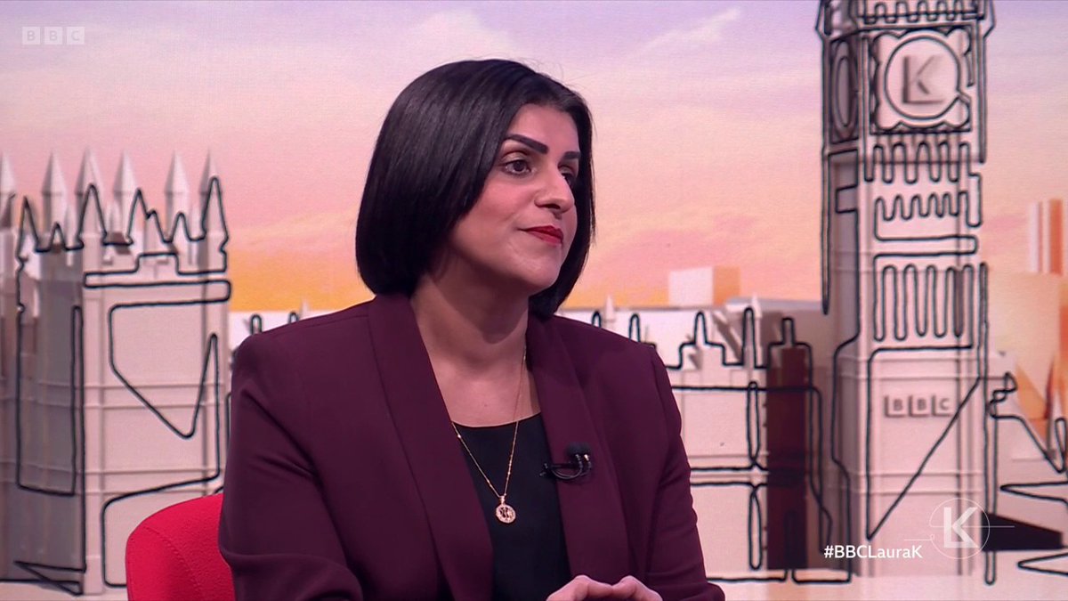 “I really respect Andy Burnham” Home Secretary Shabana Mahmood praises the mayor of Manchester but does not say whether she believes he should be blocked from running for a seat in parliament, adding that there are "different perspectives" #BBCLauraK