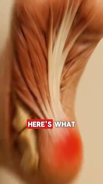 This occurs when the plantar fascia becomes inflamed.