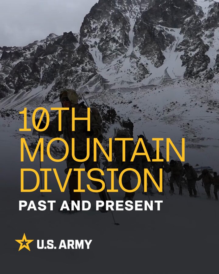 Climb to Glory! Based out of Fort Drum in upstate New York, the 10th Mountain Division (10th Mountain Div.) is a specialized infantry unit highly trained in mountain and arctic warfare. Watch these cold weather warriors in action!