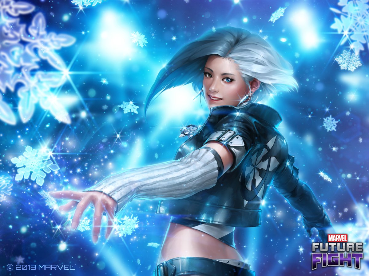 She was one of the best dpses on marvel future fight and people on rivals want her to be a healbot…