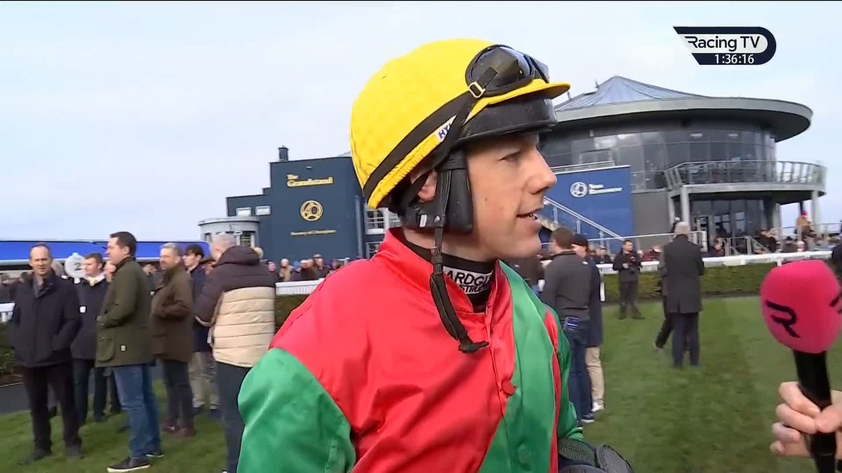 🗣️ "To win this race was extra-special." Brian Hayes was understandably chuffed to pieces as 𝐆𝐥𝐞𝐧 𝐊𝐢𝐥𝐧 - in the same silks of the mighty horse after which the Group Three was named - cut loose in the Limestone Lad Hurdle 🟢 🔴 🟢