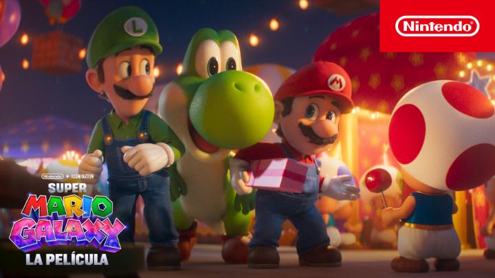 Nuevas galaxias, nuevas amistades y... ¡la aparición estelar de Yoshi! Super Mario Galaxy La Película se estrenará exclusivamente en cines el 1 de abril.