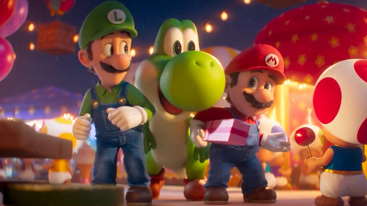 All-new trailer for The Super Mario Galaxy Movie features our first look at Yoshi. In theaters April 1.
