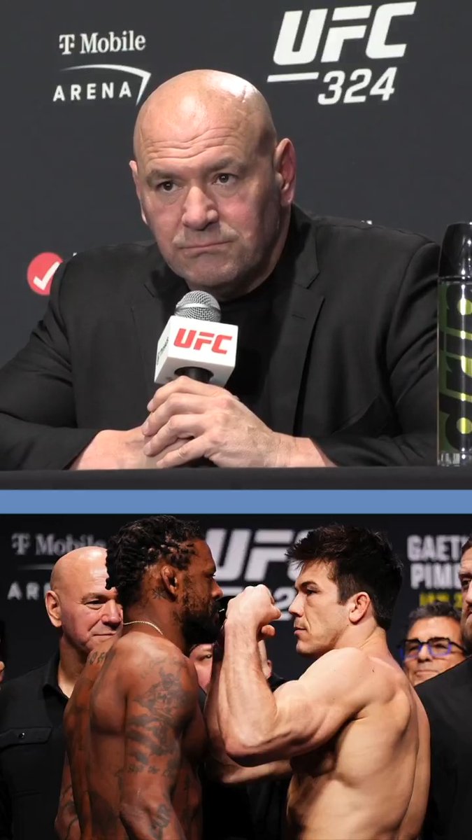 Dana White confirms Michael Johnson vs. Alexander Hernandez was pulled from #UFC324 due to suspicious betting movement. "I'm not doing this sh*t again, so we pulled the fight."