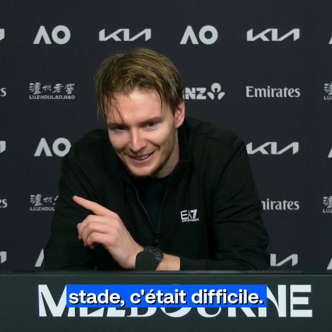 Les rois du chauvinisme, c'est nous : "C'est impossible d'être plus détesté qu'en affrontant un Français à Bercy", lance Alexander Bublik depuis Melbourne 😁