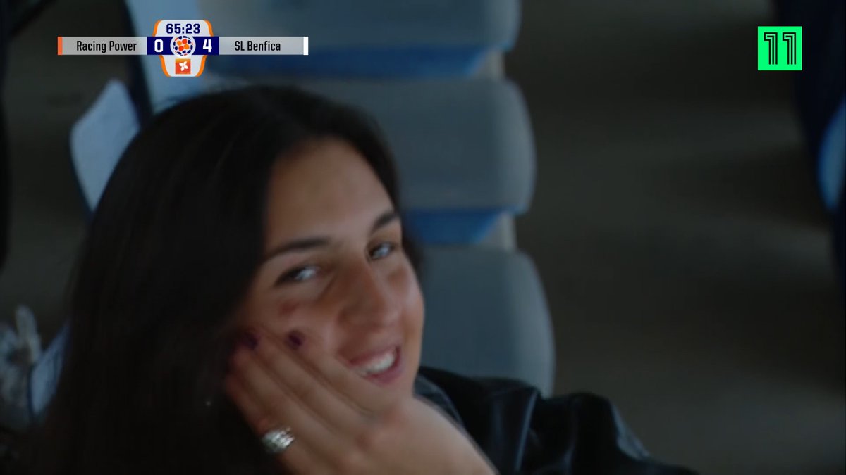 Kika Nazareth foi ver o seu Benfica.