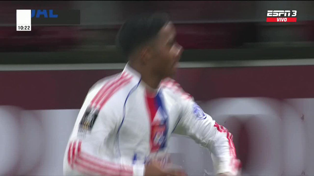 💎🇧🇷 OTRO GOL DE ENDRICK EN LYON. Le costó definir. 😮‍💨