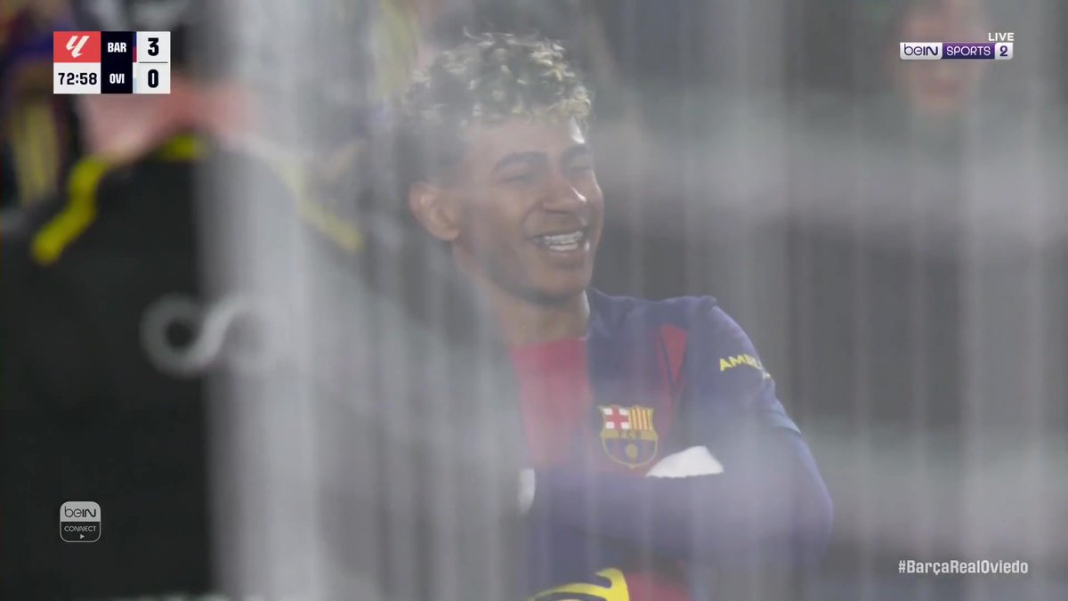 هدف بمثابة لوحة فنيّة جميلة بإمضاء لامين جمال اشترك الآن 👇 🔗 📱 #الدوري_الاسباني