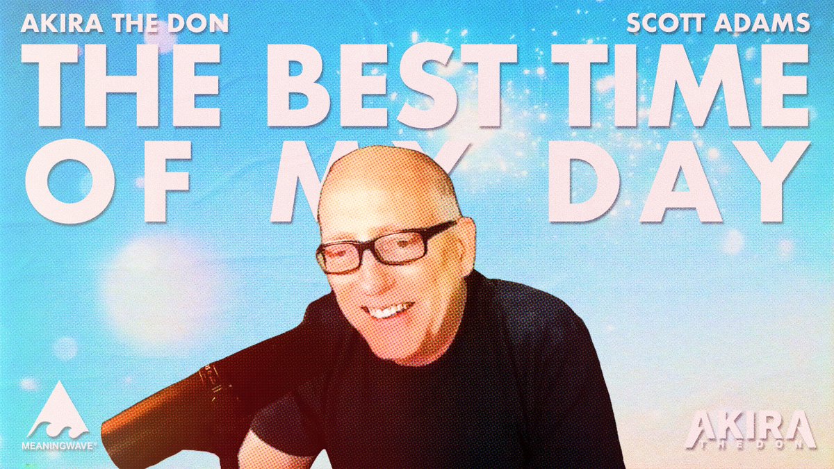 THE BEST TIME OF MY DAY ☕️ With Scott Adams 💜 SCOTT ADAMS FOREVER