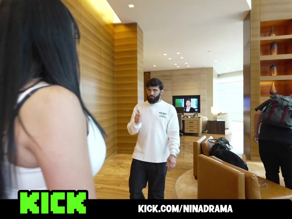 UFC fighter Arman Tsarukyan goes silent after Nina Drama reveals what she did to his SIGNED training gloves 😭