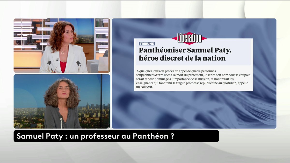 🔴 Laïcité : "Samuel Paty est une figure de la République. À travers son assassinat, c’est la nation qui a été visée. C’est un héros discret de la laïcité. Aussi, un signal doit être envoyé aux enseignants", défend Valérie Igounet, historienne. #ToutEstPolitique #canal16