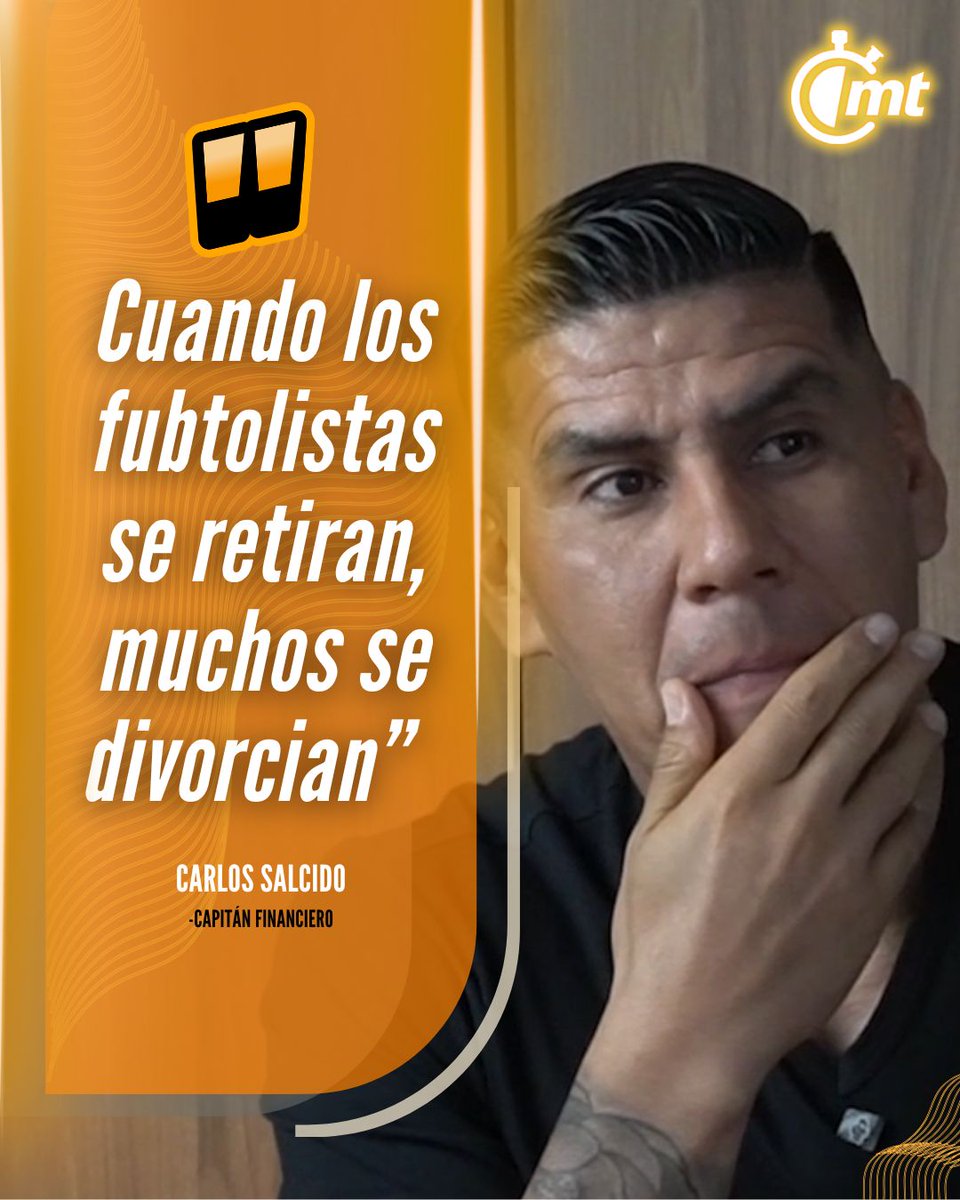 EL RETIRO, EL GOLPE SILENCIOSO PARA MUCHOS FUTBOLISTAS" Cuando los fubtolistas se retiran, muchos se divorcian" Carlos Salcido en #CapitánFinancieroEnMT