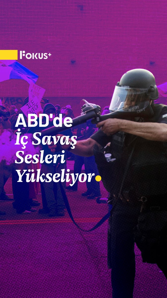 🔴 “Artık ABD’ye gelmeyin. Burası dünyanın en hukuksuz ülkesi.” ▪️ Amerikalı uzmanlara göre iç savaş adım adım yaklaşıyor.