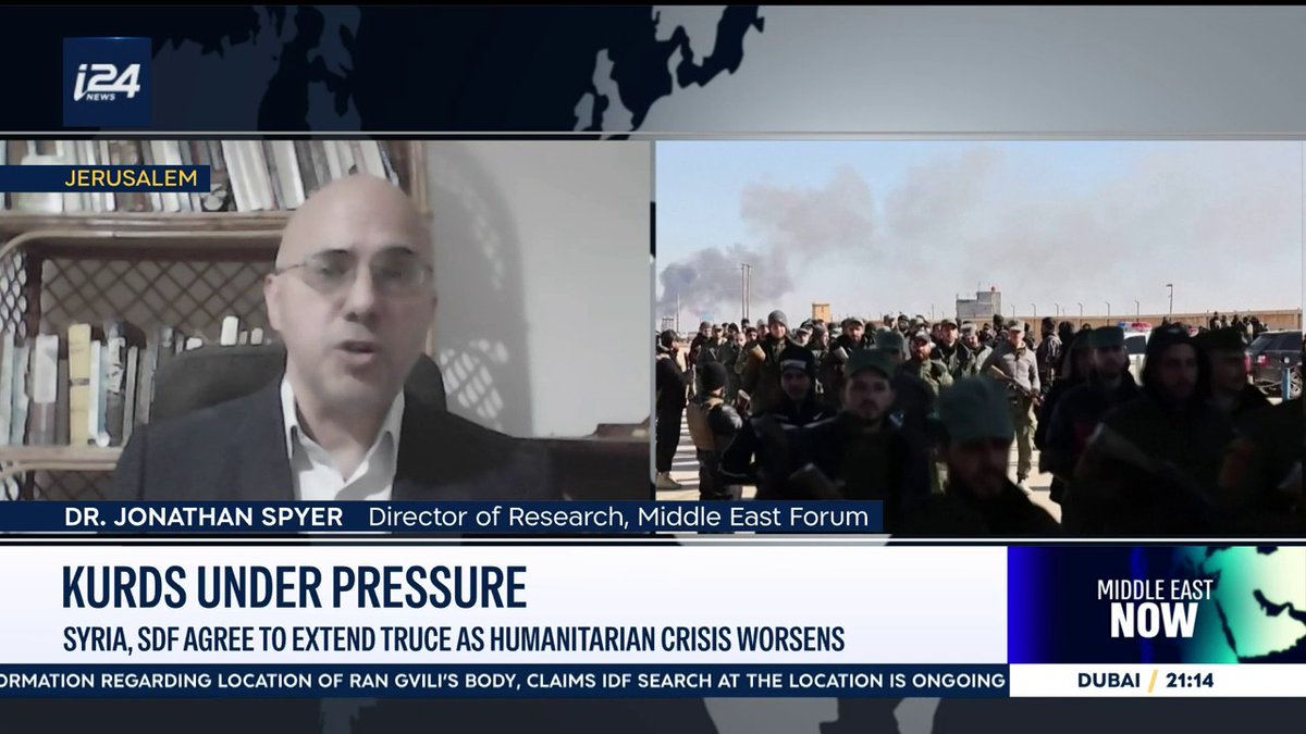 .Jonathan Spyer: ‘The U.S. understood that the Kurds could be trusted to look after ISIS prisoners; it appears that the U.S. doesn’t have the same level of trust in its emergent Sunni-Islamist ally in Damascus, yet it remains allied with it' David Matlin