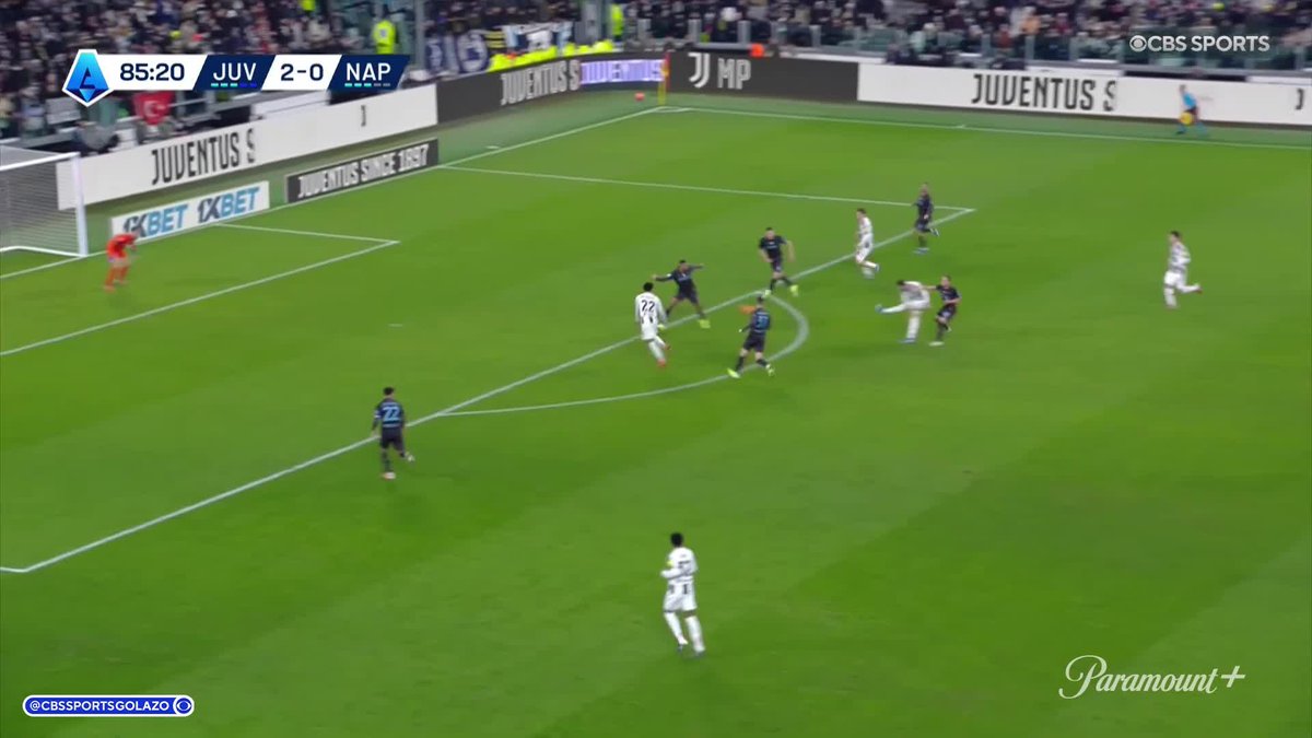 Filip Kostić scores from distance to put Juventus 3-0 up vs. Napoli 🔥🚀