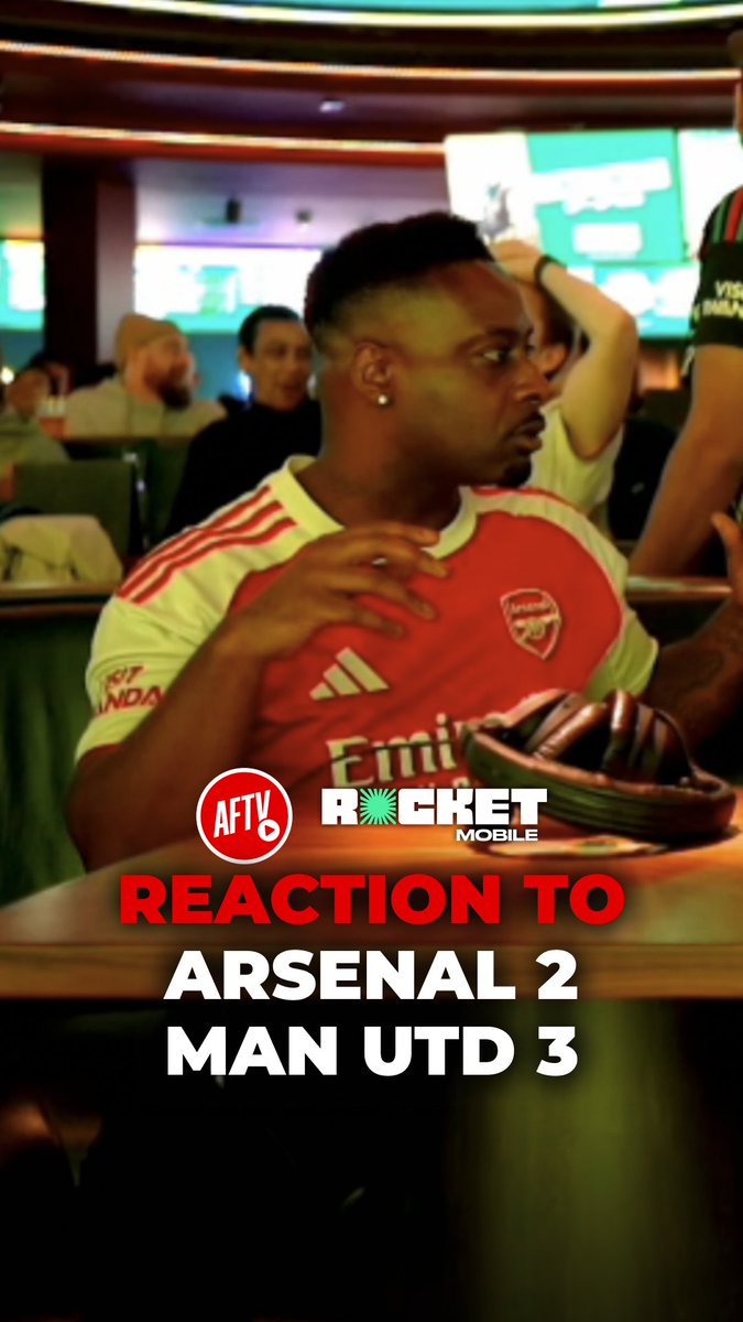 A humiliating defeat. The whole team played disgracefully, like a slap in the face to the fans 😡🤦♂️ Get unlimited data, calls, and texts for just £16 a month! Switch now to Rocket Mobile 👉 #ad UK only. T&Cs apply. #aftv #MatchDayLive