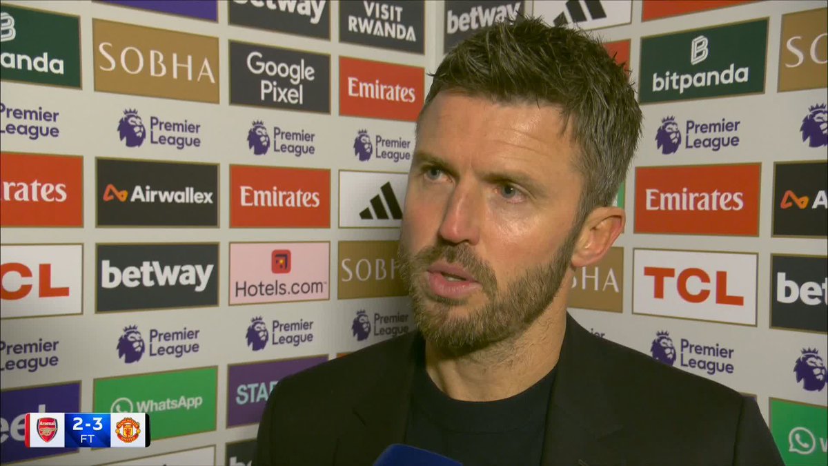 "This one we had to dig deep and I'm REALLY proud of them." Michael Carrick expresses how proud he is of his Manchester United players ❤️