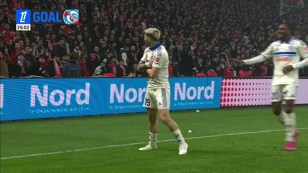 Tac, tac, tac… Barco, Panichelli, Enciso. Gol sudamericano del Estrasburgo. 🇦🇷🤝🇵🇾