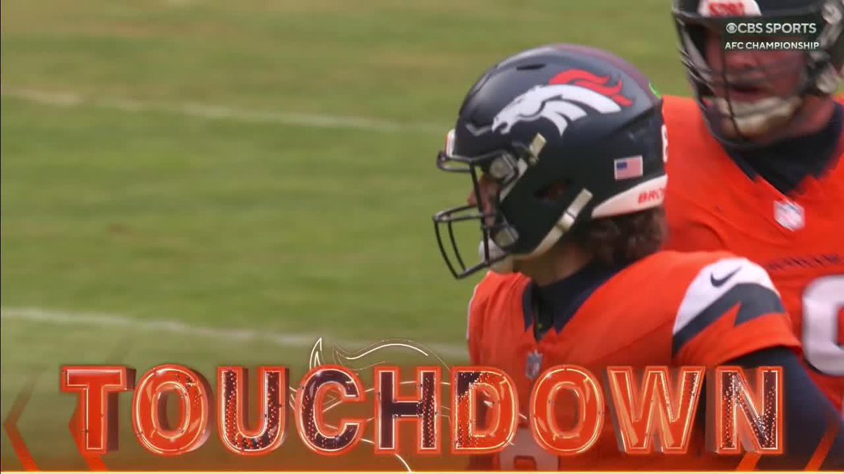 JARRETT STIDHAM'S FIRST PASSING TD SINCE 2024 😳 Broncos lead 7-0 over the Patriots 🔥 (📺 CBS)
