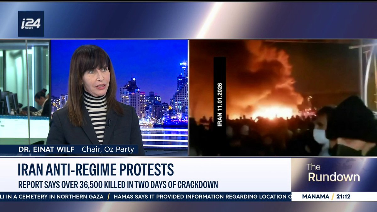 .Dr. Einat Wilf: The 'free Palestine' crowd are silent on Iran because they're deeply concerned that the regime's fall would spell a victory for U.S. and Israel, and a defeat for any notion of Islam as a countercultural, anti-hegemonic force Nicole Zedeck