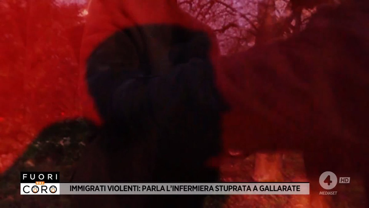 "Mi ha trascinato dentro al parco e mi ha preso a pugni" Inizia così il racconto di Rosa, mamma e infermiera di 53 anni, violentata selvaggiamente a #Gallarate dietro l'ospedale in cui lavora da un immigrato gambiano irregolare con precedenti. Natasha Farinelli a #Fuoridalcoro