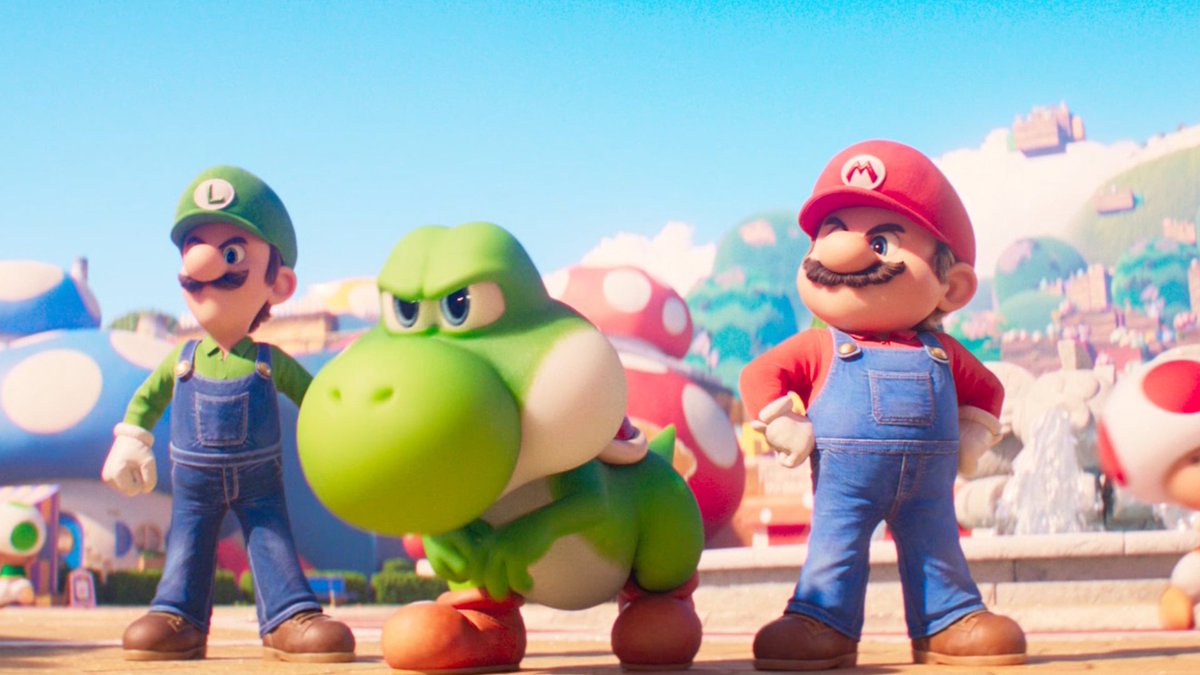 Yoshi chomps back. The Super Mario Galaxy Movie is only in theaters April 1.