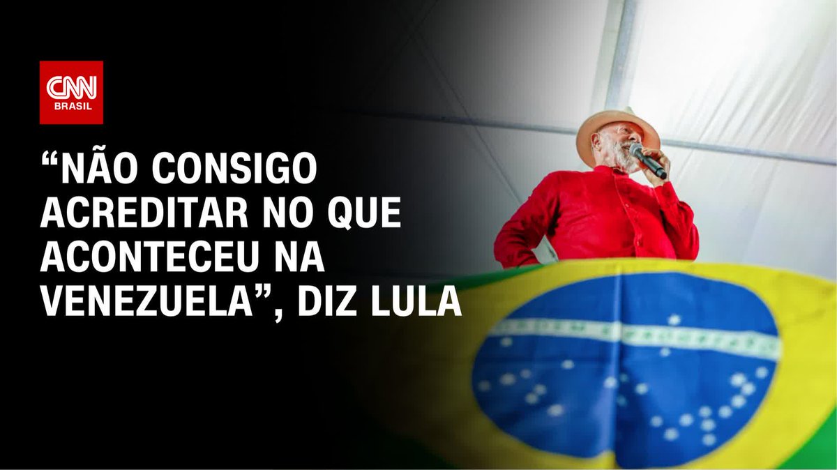 Lula: Fico indignado toda noite com a captura de Maduro; assista #AgoraCNN