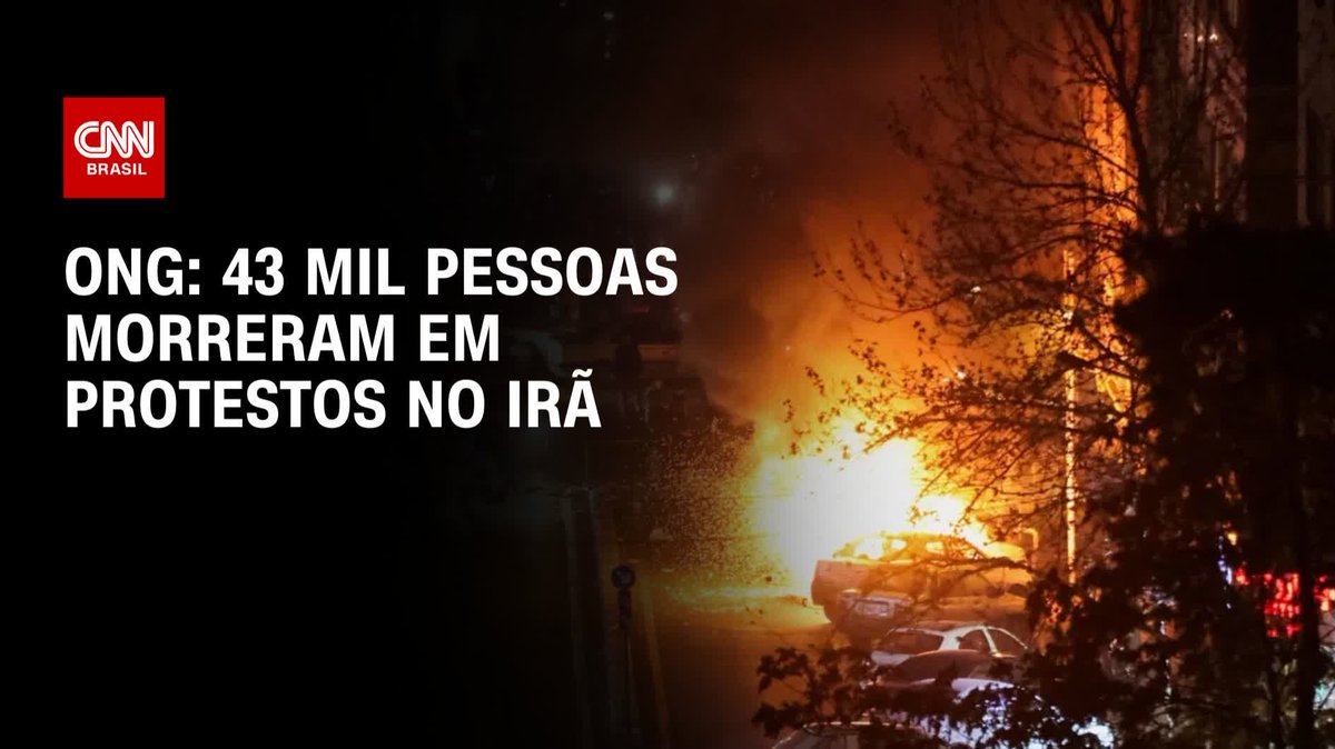ONG 43 mil pessoas morreram em protestos no Irã; assista #AgoraCNN