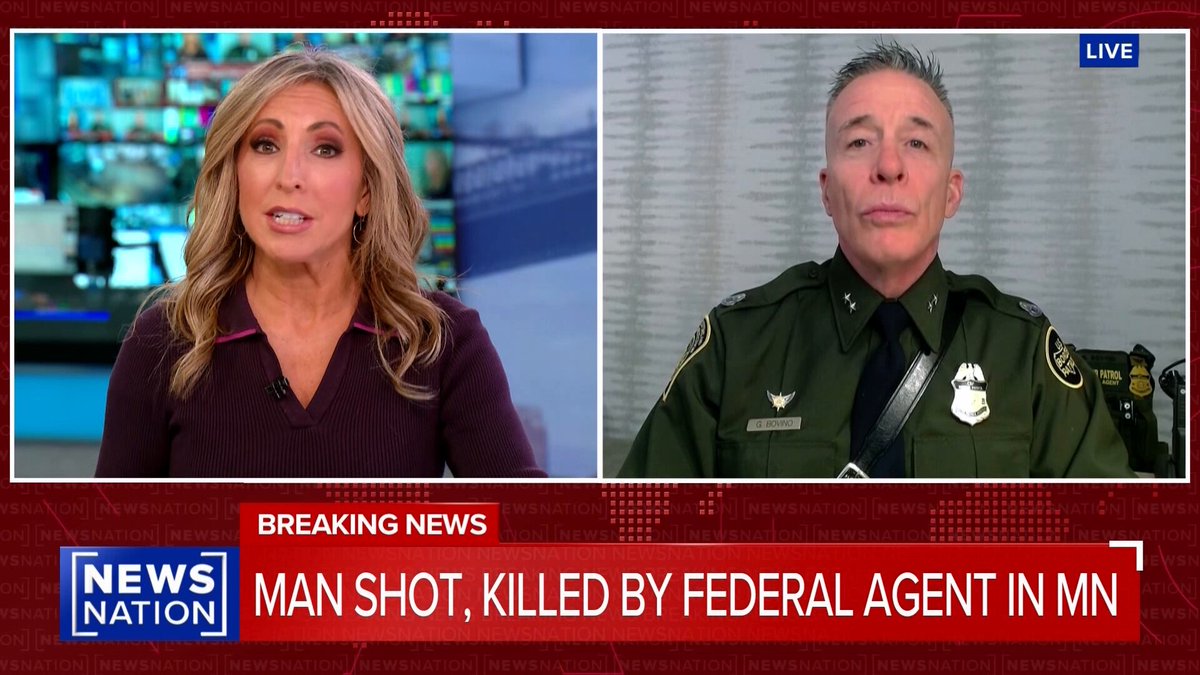 Alex Pretti's decision to "take direct action against federal law enforcement" allowed the original target of the ICE operation to escape, Border Patrol Chief Commander Op At Large CA Gregory K. Bovino tells NewsNation's @LauraIngle. MORE: