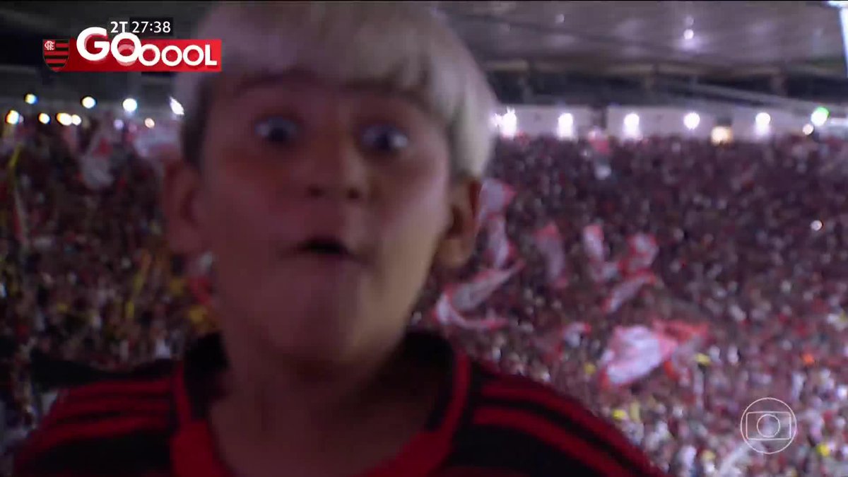 O gol de Everton Cebolinha. Fluminense 2x1 Flamengo. 🎥 TV Globo 📺 | ge