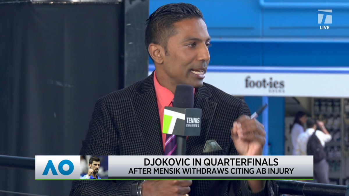 “If there’s anyone who knows what to do with a couple days off, it’s Novak.” Djokovic has his eyes set on No. 25 🏆 #AO26