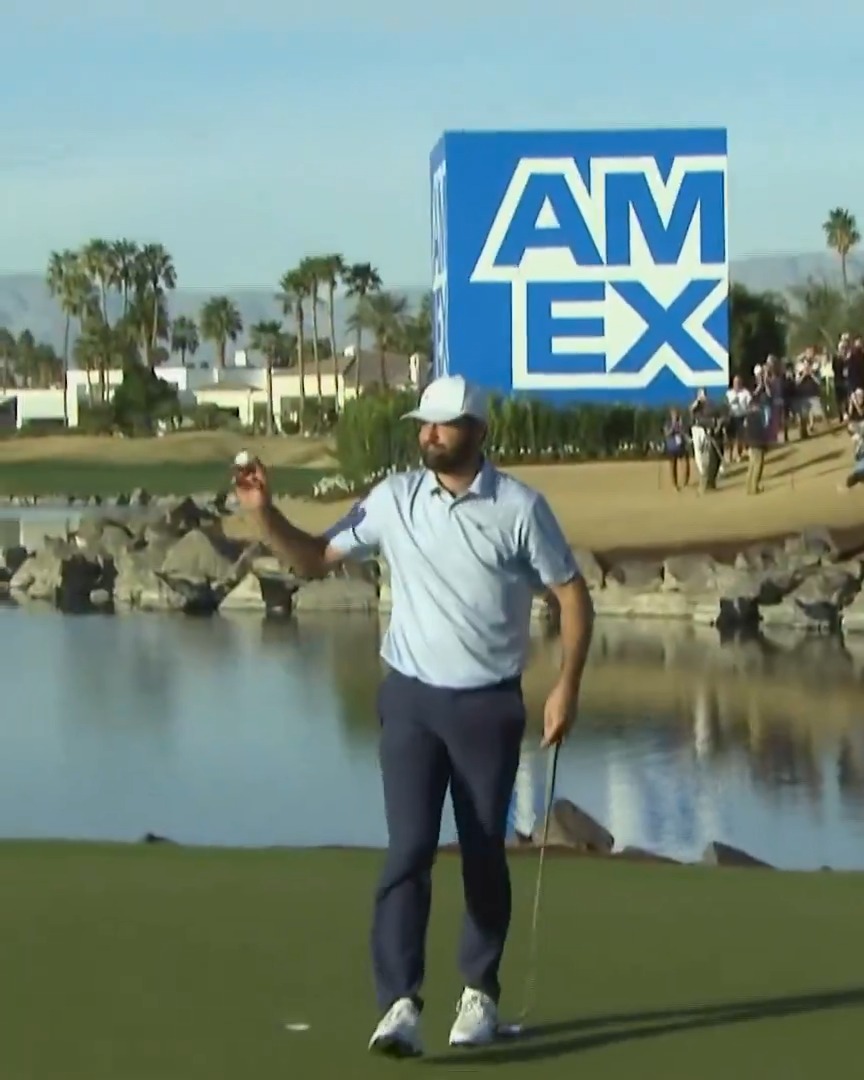 1 start. 1 win. 🏆 Scottie Scheffler dominates @TheAmExGolf with a 4-shot victory!