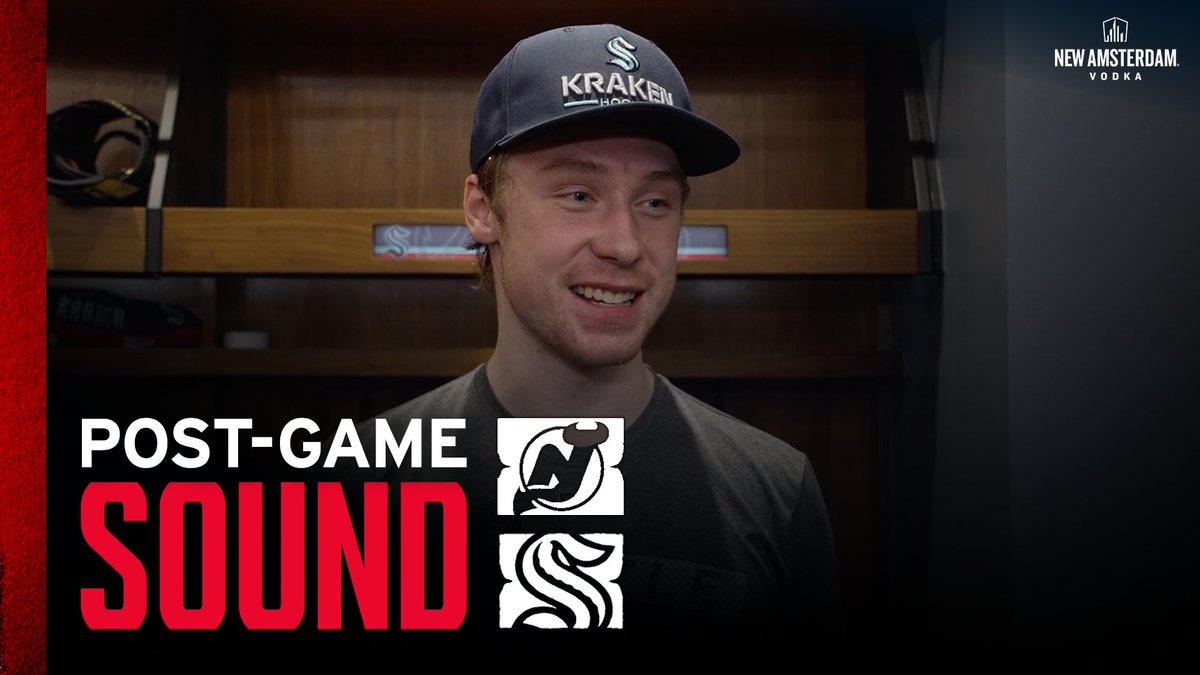 “Honestly, it is a new game and a new day, so we wipe it, learn from it, and came out here and played a good game today.” 🗣️ Hear more from #SeaKraken forward Berkly Catton following tonight’s big win over the New Jersey Devils.