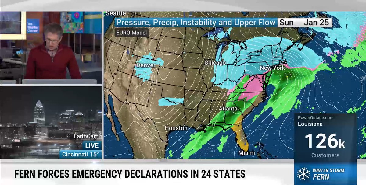 Winter Storm Fern continues its trek, with impacts expected to linger for days. Here is what's happening: