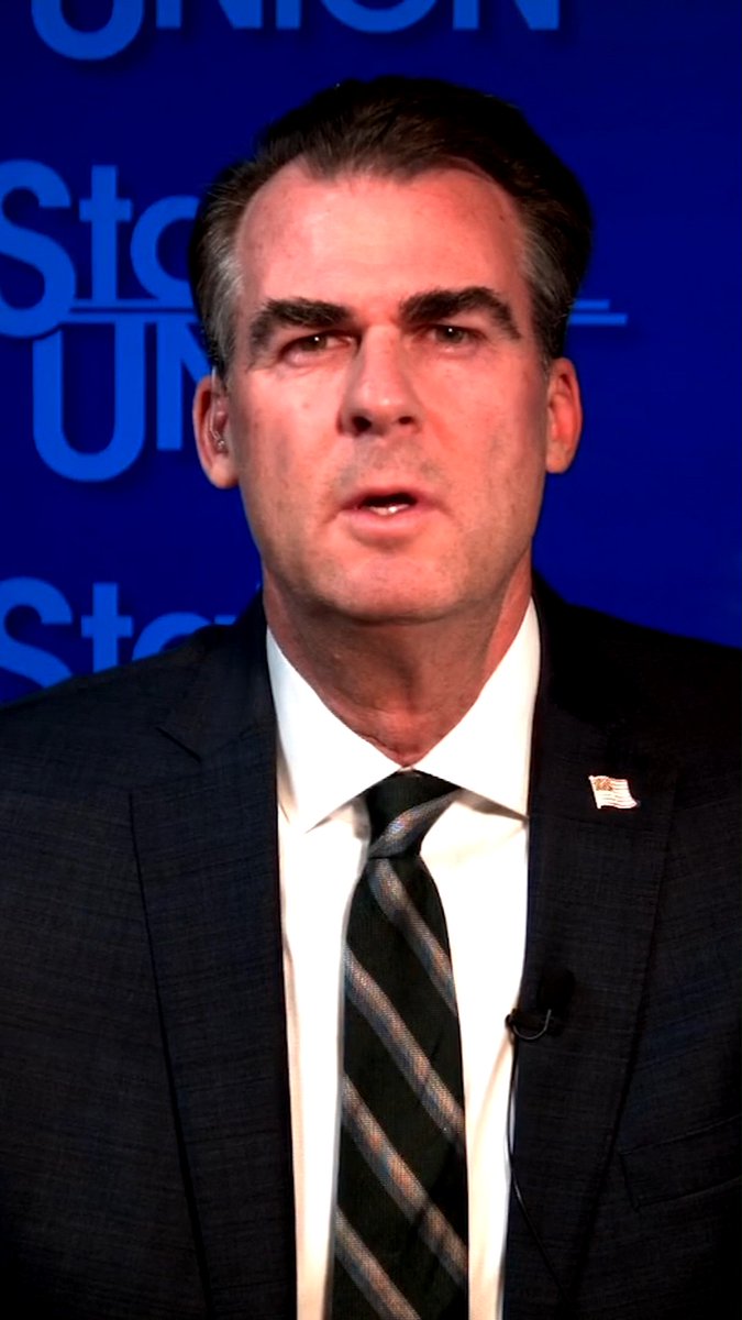 Governor Kevin Stitt talked about the recent shooting in Minneapolis on CNN's State of the Union, calling for immigration reform and saying Americans do not like what they're seeing. See the full interview on our website: