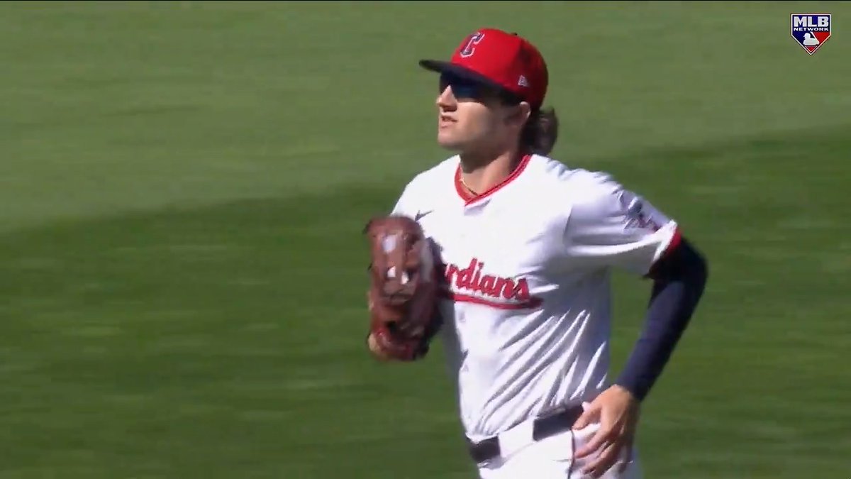.Cleveland Guardians 24-year-old prospect Chase DeLauter made his MLB debut in the AL Wild Card Series 😳 DeLauter shared his perspective on getting the call to the Big Leagues in October and participating in the Rookie Career Development Program. #MLBNHotStove | MLB Pipeline