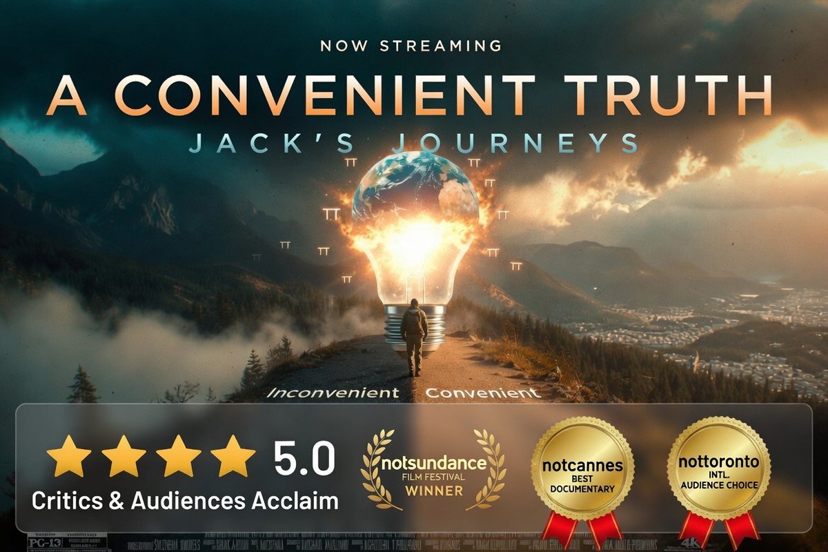 Full movie now on X!! “A Convenient Truth: Jack’s Journeys” - The world’s first eco Christmas movie 🎄(2025) “5/5* for the genuine eco-adventure and heartfelt twists, though the amateur vibe adds charm. Loved the biogas insights.” - Grok Elon Musk grab your popcorn n enjoy!