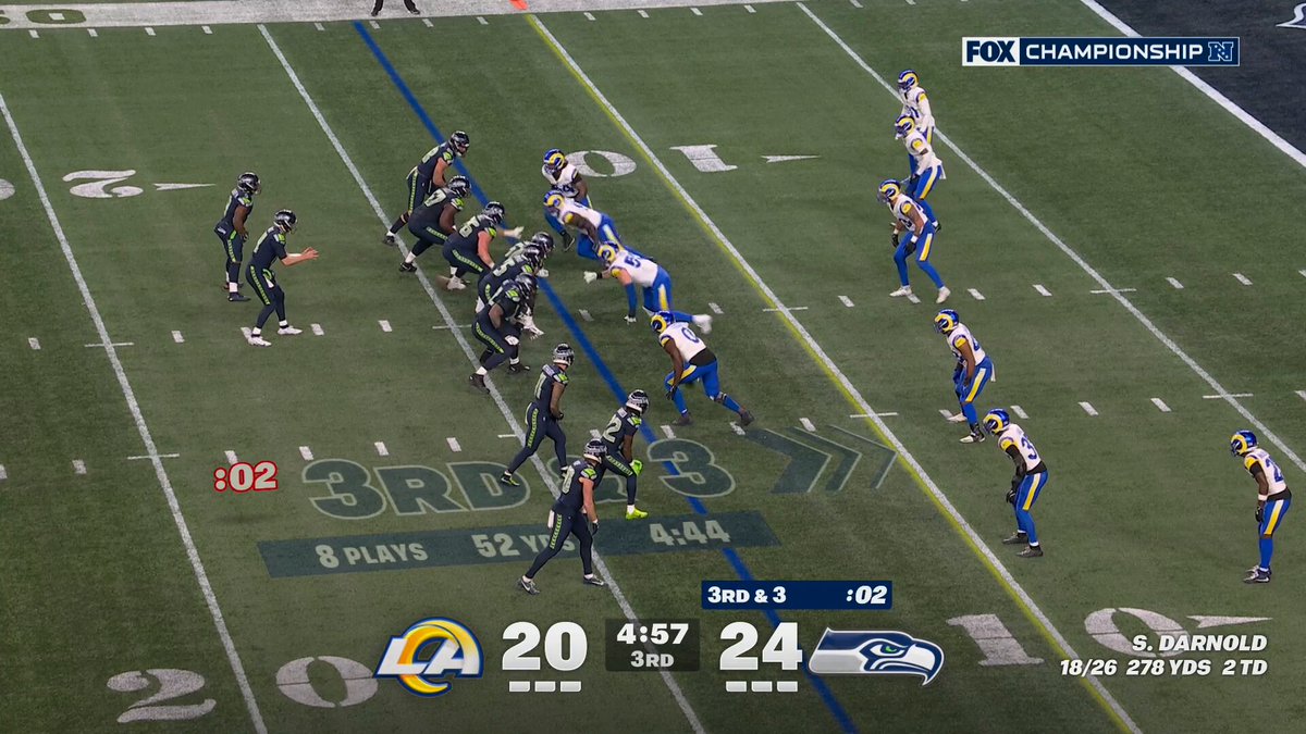 COOPER KUPP COMES THROUGH. LARvsSEA on FOX/FOX One Stream on NFL+