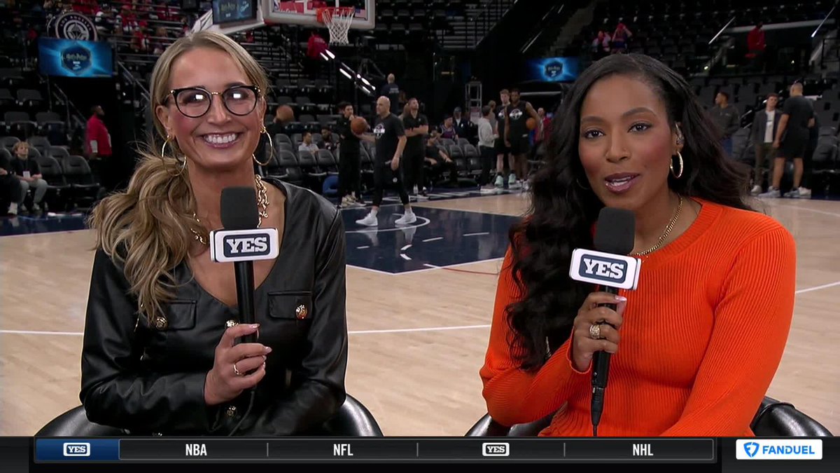 On the Pregame Show sarah kustok and Meghan Triplett get us ready for tonight's matchup in Los Angeles! Watch #NETSonYES live on YES &amp; The Gotham Sports App: