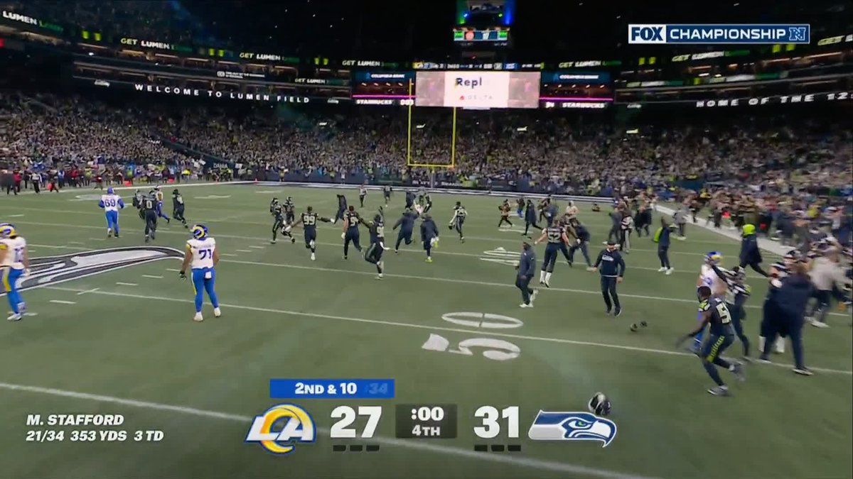 WHAT A MOMENT! 🤩 The Seattle Seahawks book their spot against the New England Patriots in Super Bowl LX ✅