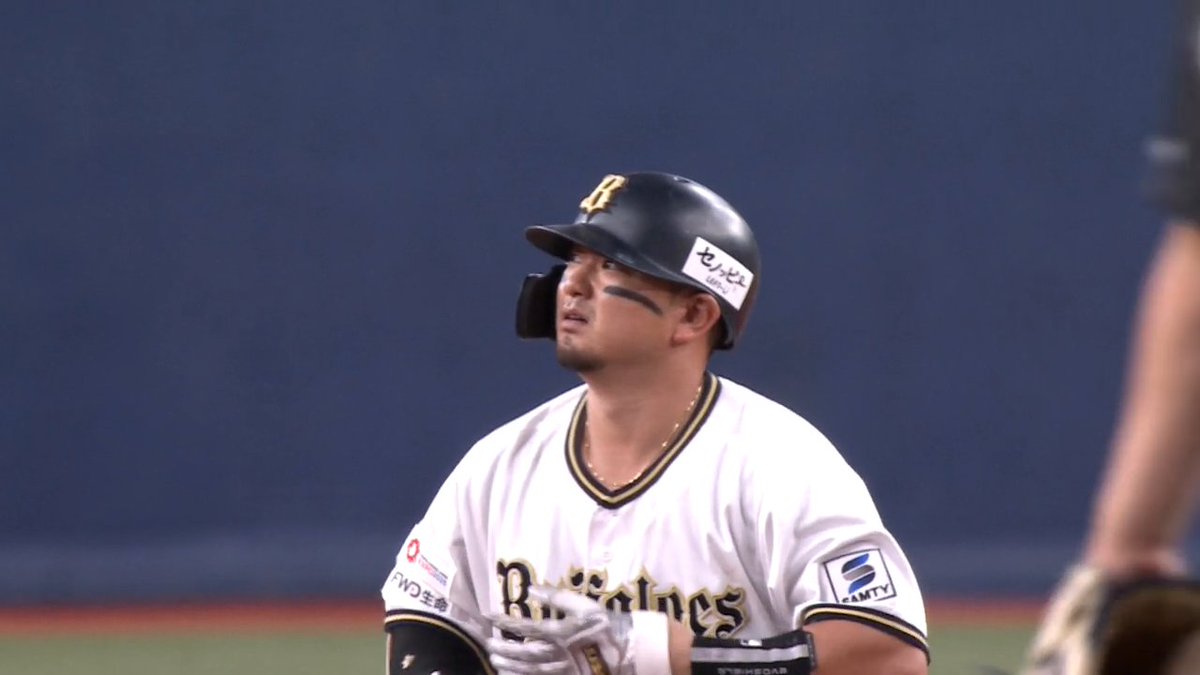 オリックス森選手。 次の塁を狙う姿勢。 守備側は 決めつけないことと、すぐに内野にボールを返すことが大事。
