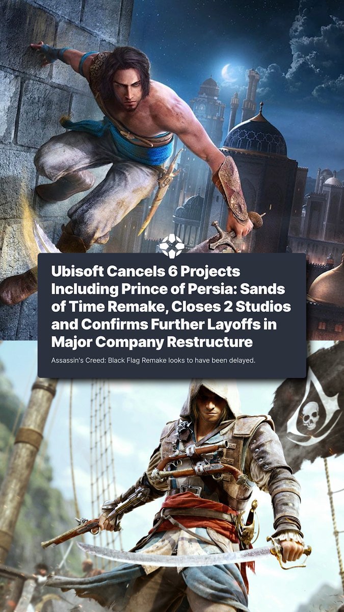 Ubisoft has been hit with layoffs amidst a major restructure: