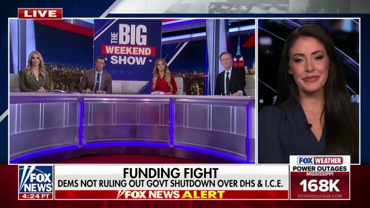 🚨 NEW: Rep. Anna Paulina Luna revealed on Fox News that Republicans have formed an alliance — and if Democrats force a government shutdown over DHS funding, the House will attach the SAVE Act to any rules package.