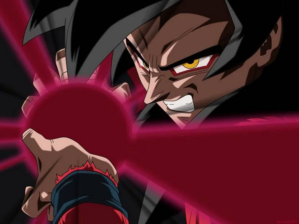 Échange musclé entre Gokū Super Saiyan 4 et Super N°17. En analysant le combat, on se rend compte que Gokū a non seulement été totalement dominé, mais qu’il a également été largement vaincu par Super N°17. Il comprend trop tard que Super N°17 absorbait son énergie. Il a utilisé sa meilleure technique contre Super N°17 : le Jūbai Kamehameha à bout portant (très énergivore), mais en vain. Au contraire, cela a renforcé Super N°17. Gokū a même tenté une attaque suicide, à l’instar de Majin Vegeta, qui n’a pas fonctionné. Certes, il a mené un beau combat, mais Super N°17 a été supérieur et l’aurait sûrement tué si N°18 n’était pas intervenue. Super N°17 reste un adversaire sérieux, capable de mettre à mal Gokū en Super Saiyan 4, la transformation ultime de GT. #DragonBallGT #DBGT #ドラゴンボールGT