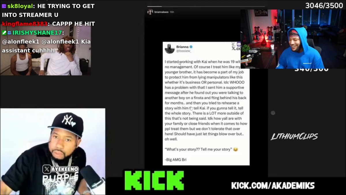 Lil Baby’s assistant K Rich threatened Akademiks after feeling disrespected by Ak calling him a bum and Lil Baby’s store runner 😳👀 “I’ma see you, you can’t keep hiding much longer”