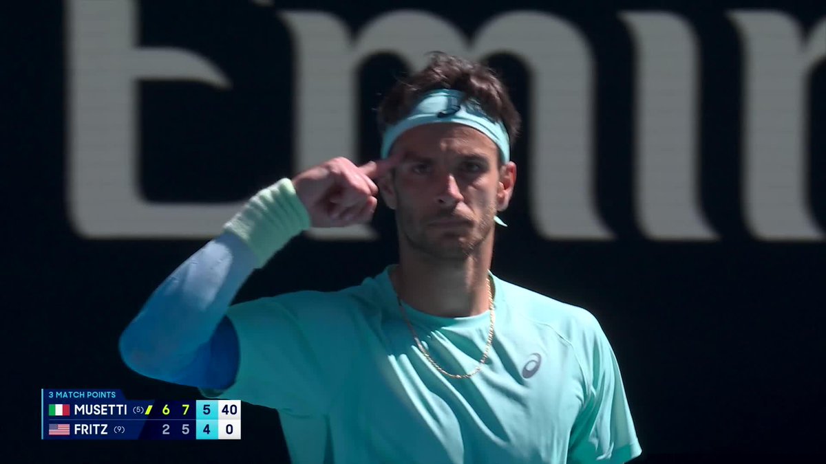 Lorenzo Musetti back in a Slam quarterfinal once again with a statement performance… Said it before and I’ll say it again - the fact that he hasn’t won a title in three years doesn’t matter in the slightest. Slams simply matter so much more!
