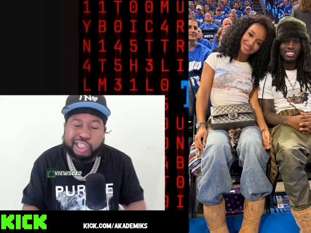 DJ Akademiks just exposed Kai Cenat and his team for allegedly faking claims that his ex-girl Gigi, was cheating so he could break up with her 🤯