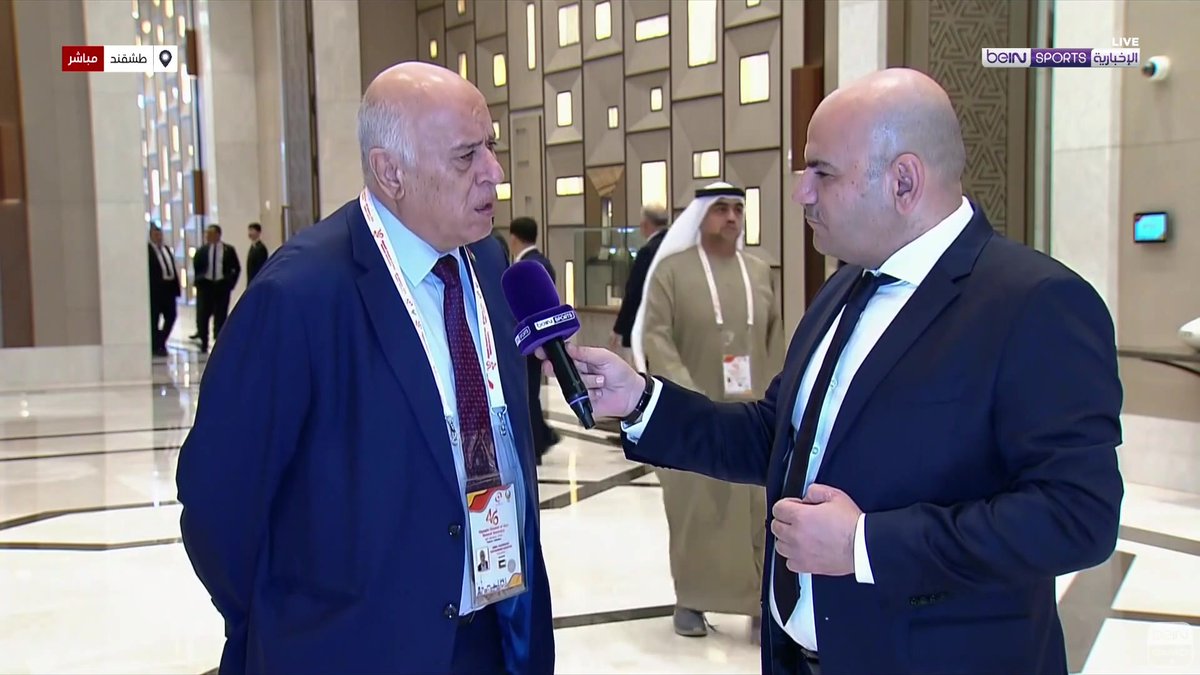 مقابلة مع رئيس اللجنة الأولمبية الفلسطينية جبريل الرجوب ▶️ يمكنكم مشاهدة التغطية الخاصة لأعمال الجمعية العمومية للمجلس الأولمبي الآسيوي على حسابنا على يوتيوب #الألعاب_الأولمبية #OlympicGames | #beINSTUDIO