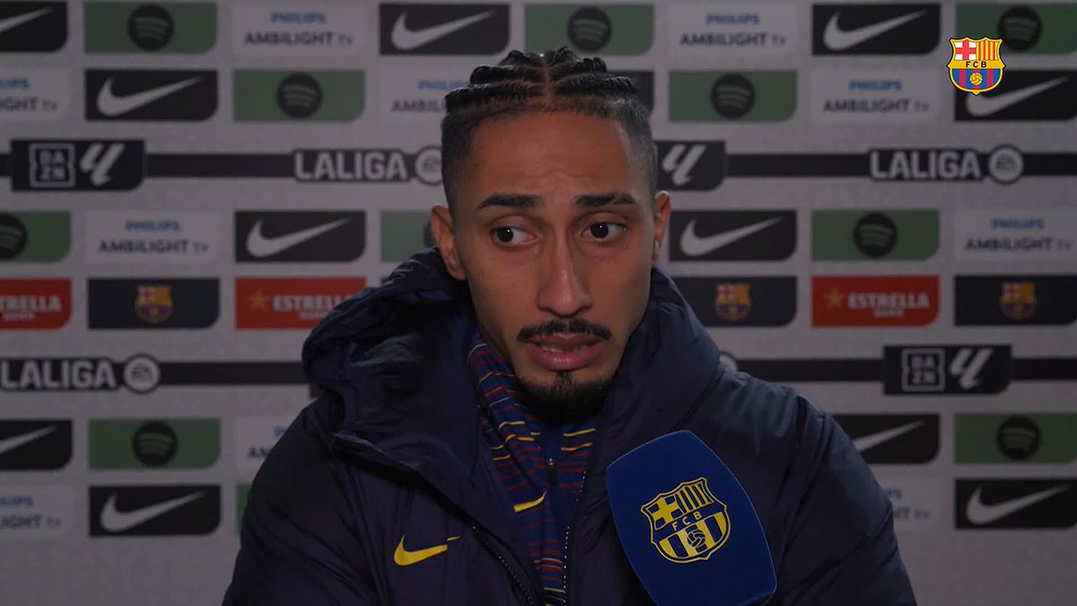 ๐ What did Raphinha say after the match?