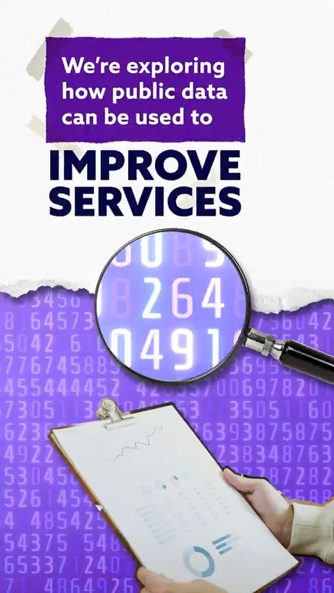 We’re putting data to work to improve lives 📊 Five new projects will test how joining up public sector data can improve services and make life easier.